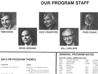 KFAC Air Staff Circa 1980